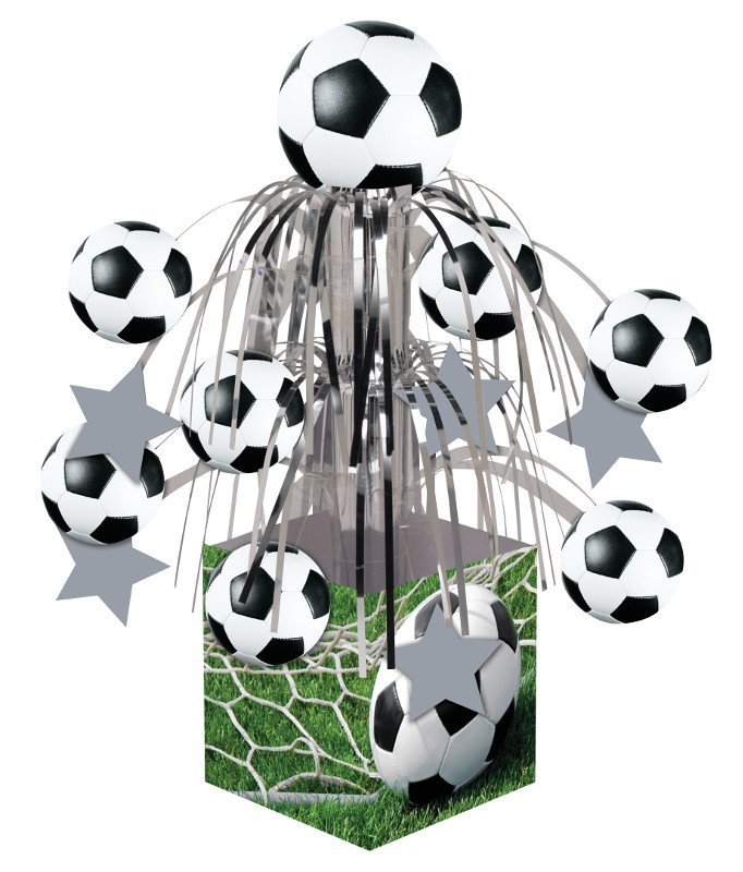 CENTRO DE MESA CASCADA 30 CM SPORTS FANATIC FÚTBOL