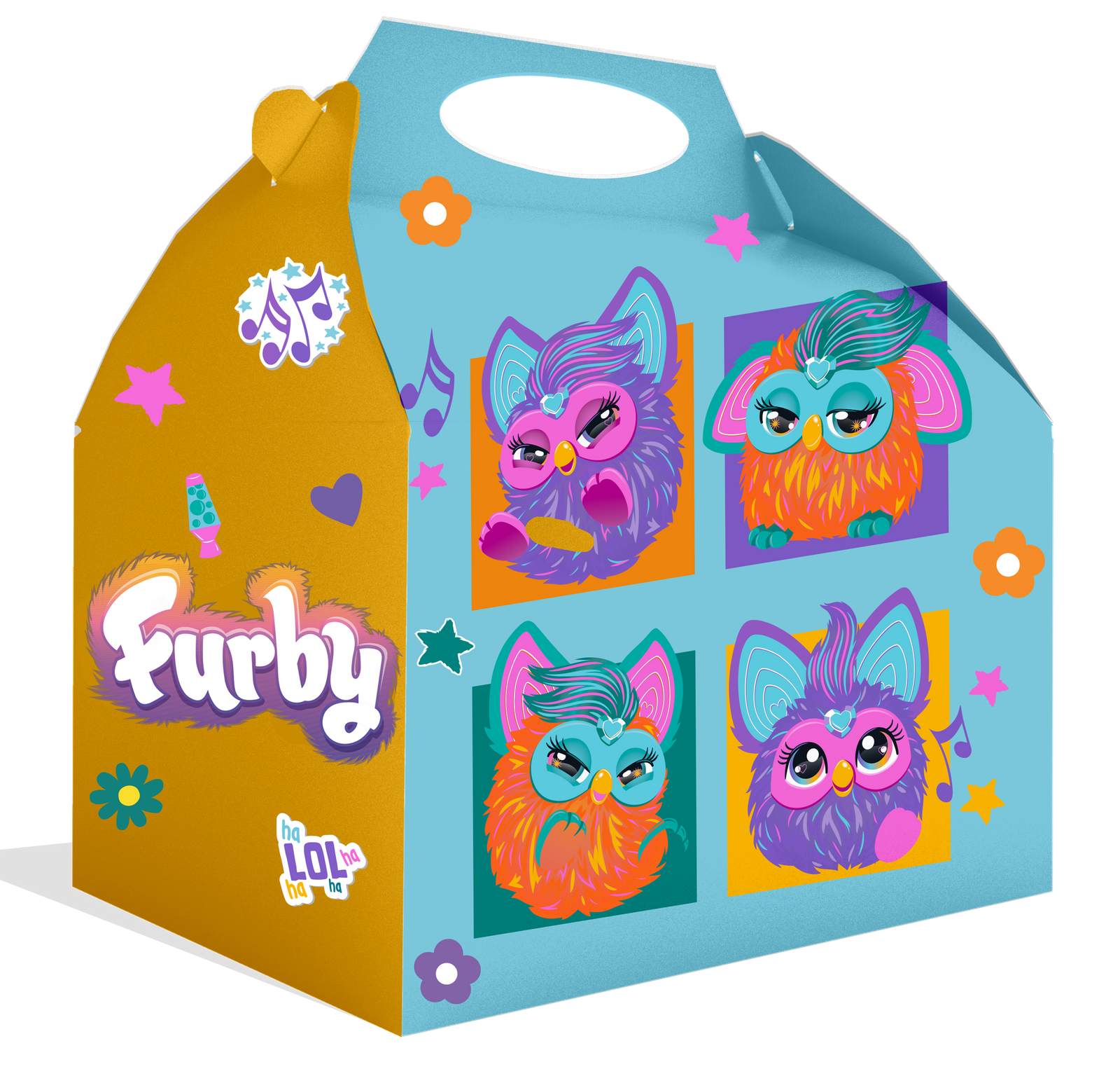 Boîte Furby 20 x 16 x 11 cm