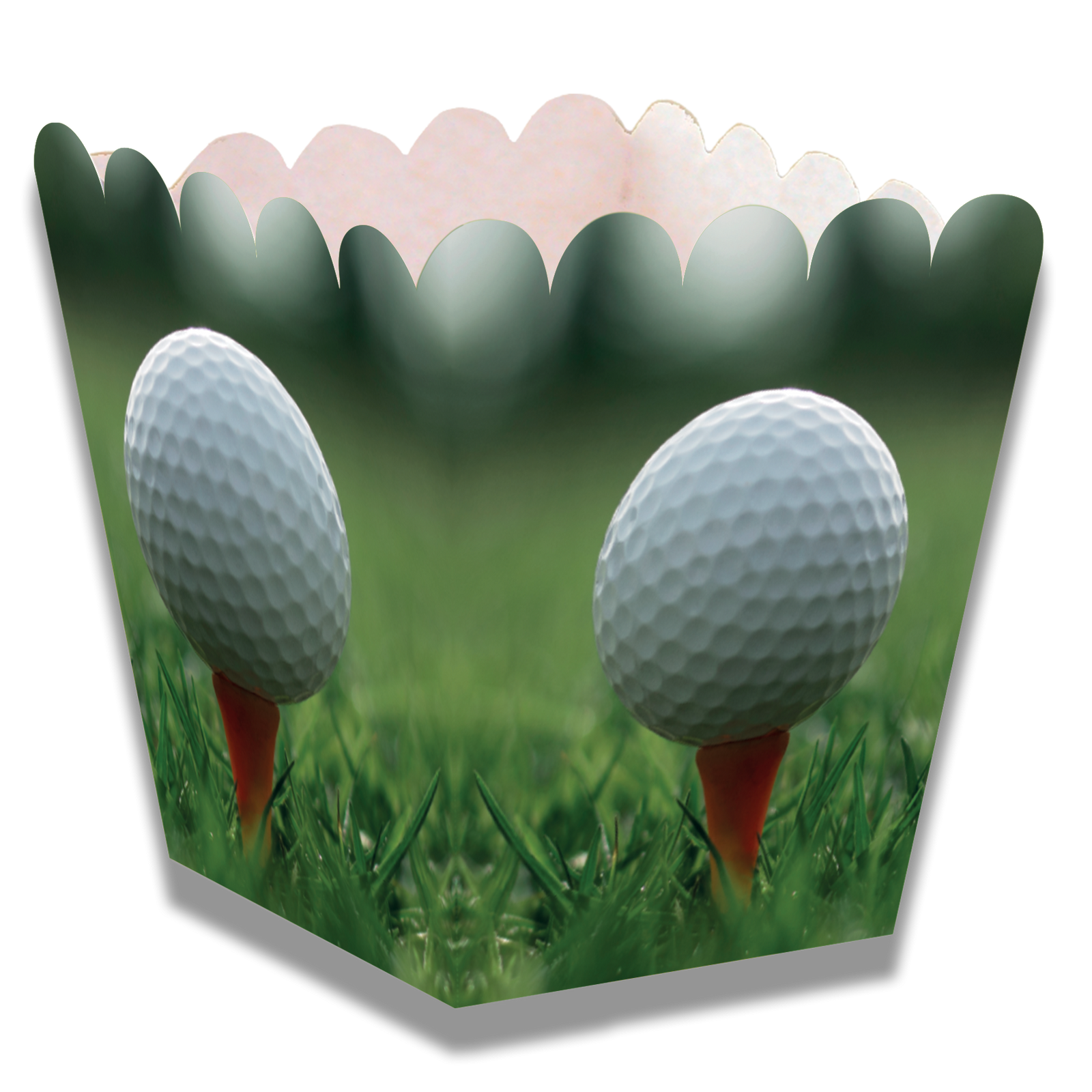 Scatola bassa da golf 5 x 5 x 7 cm