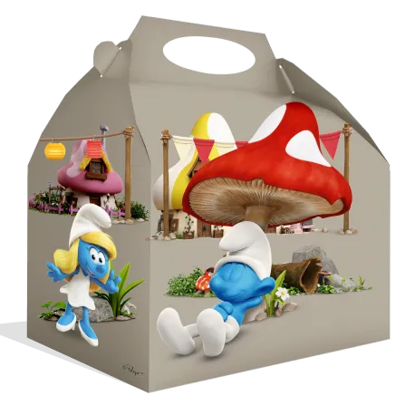 Boîte Schtroumpfs 20 x 16 x 11 cm