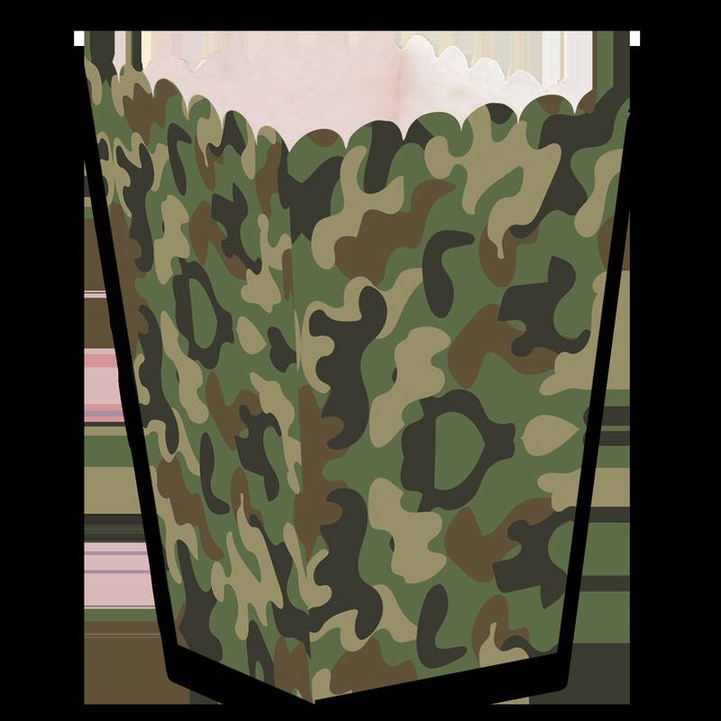 Cajia Alta Camuflaje 5 x 5 x 12 cm