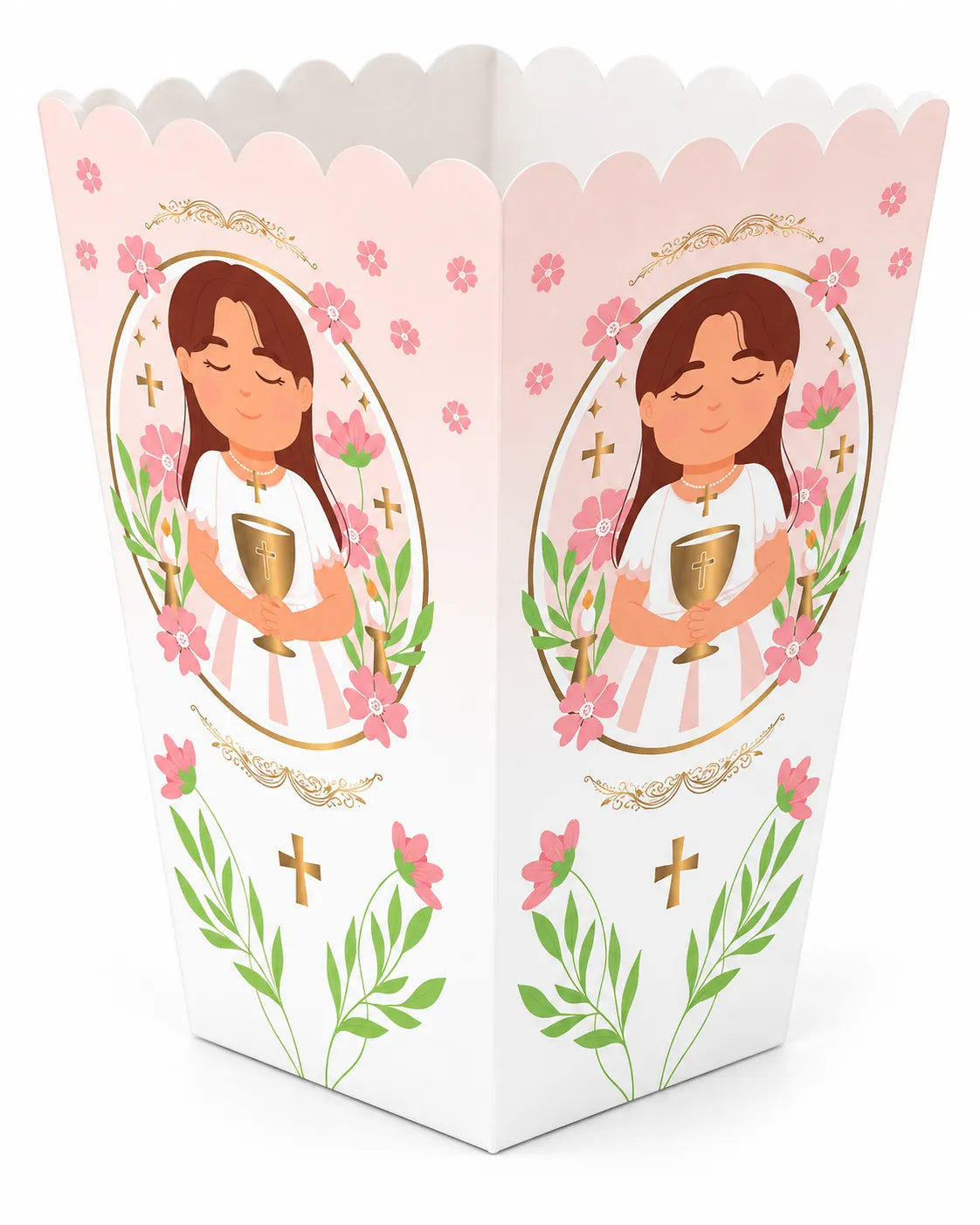 Tall Girl Communion Small Box 5 x 5 x 12 cm