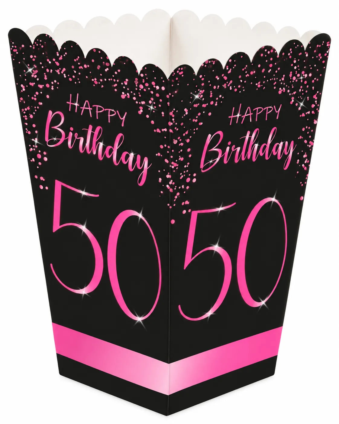 Caixinha Alta Elegant Pink 50 anos