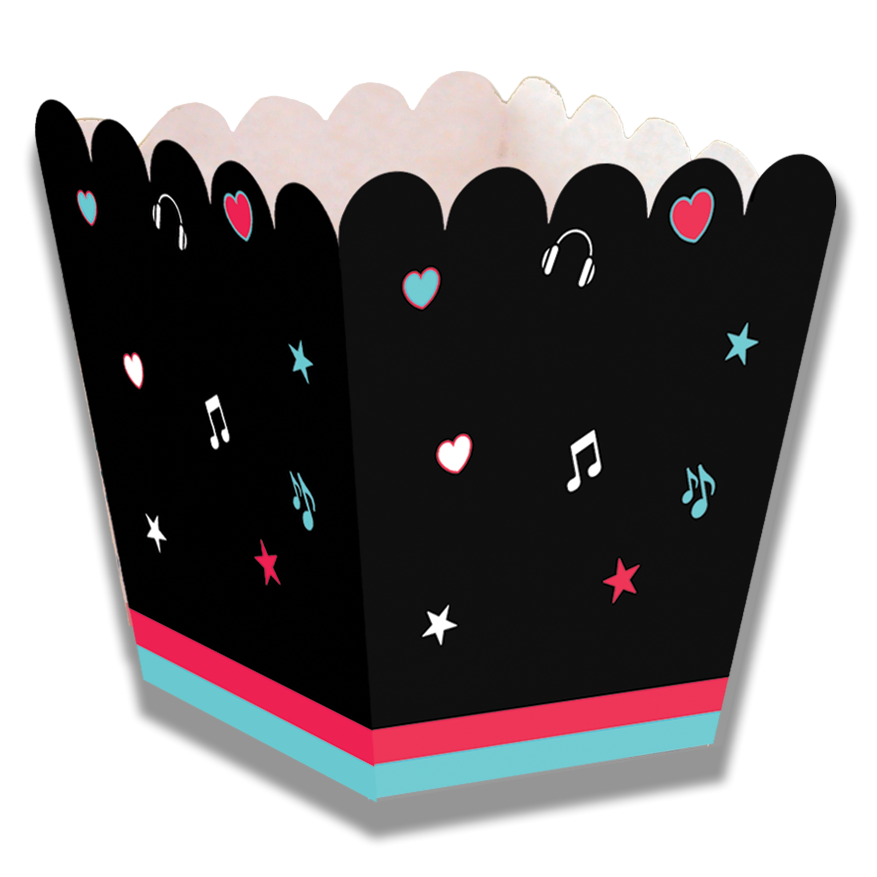 Cajita Baja Dance Party 5 x 5 x 7 cm