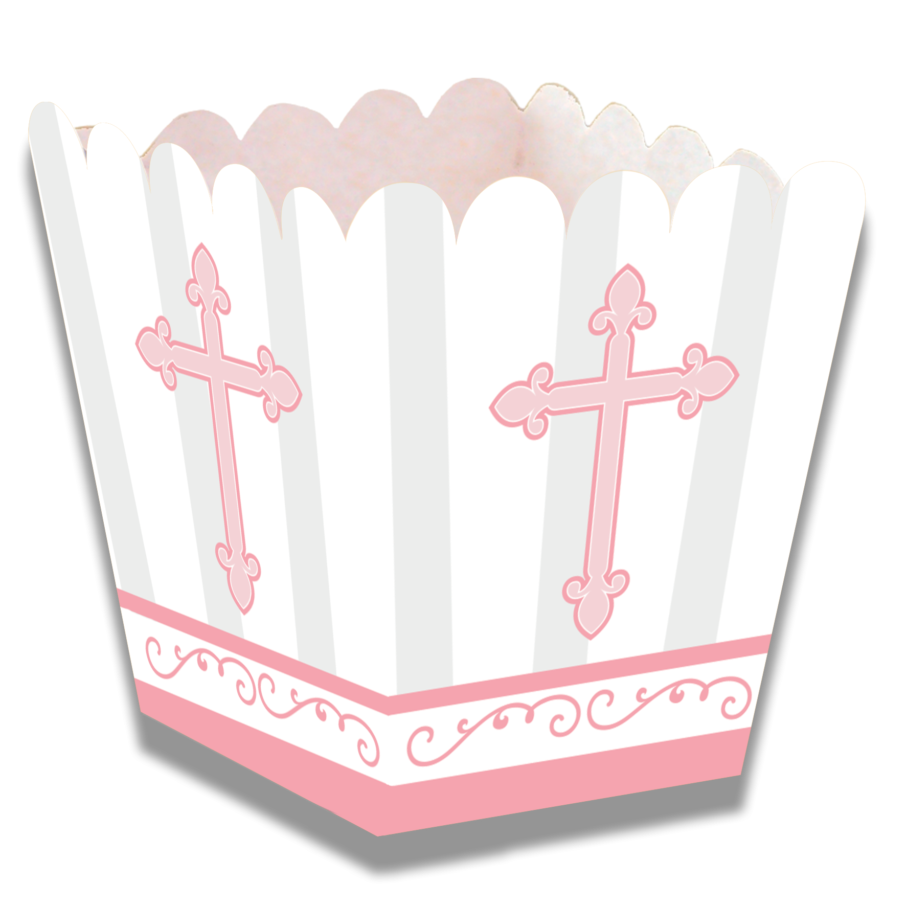 Cajita Baja Divinity Pink 5 x 5 x 7 cm