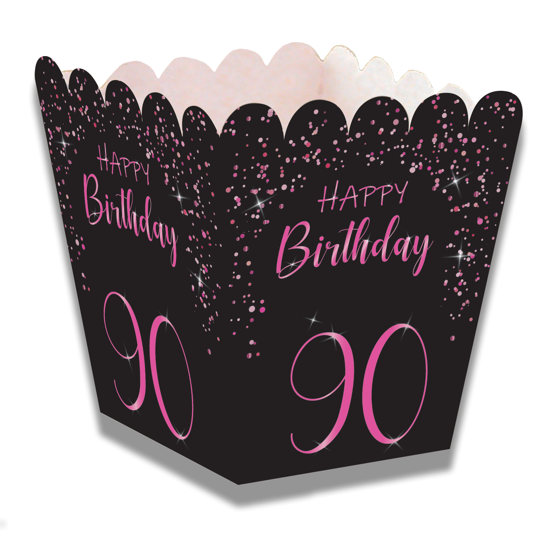 Cajita Baja Elegant Pink 90