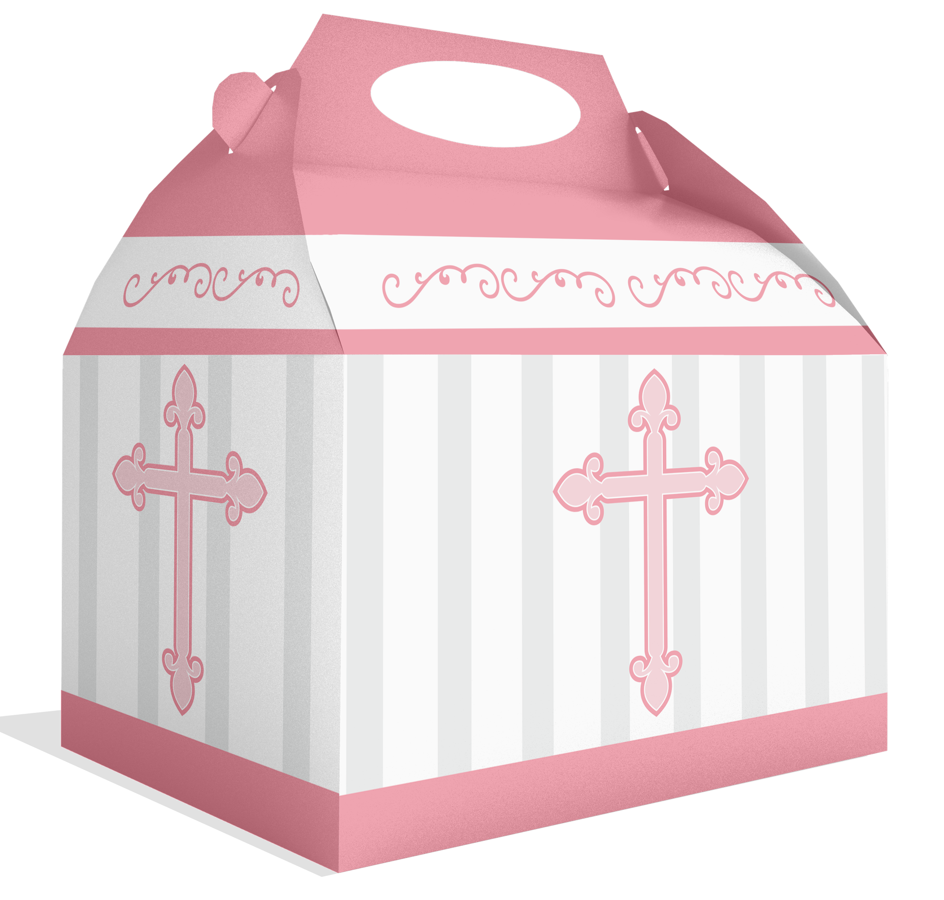 Boîte rose Divinity 20 x 16 x 11 cm