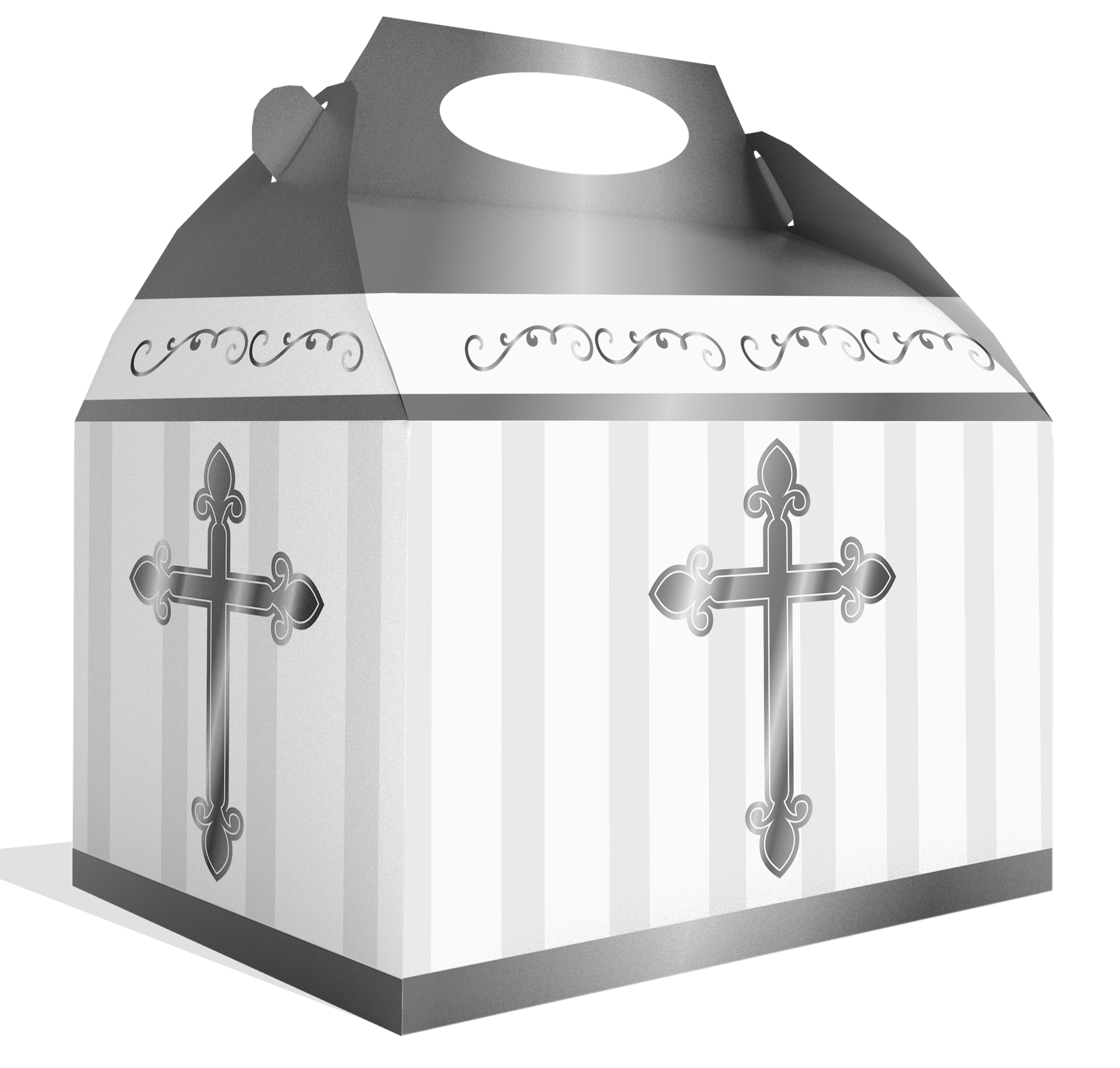 Cajita Divinity Silver 20 x 16 x 11 cm