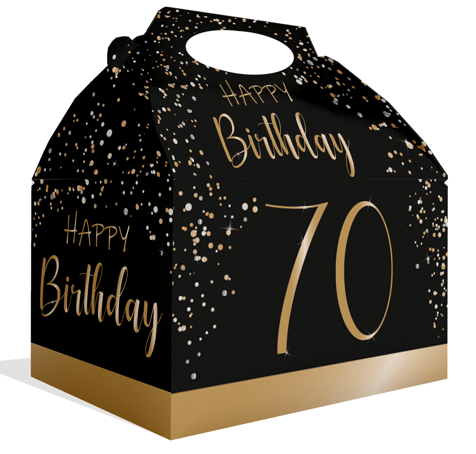 Elegante scatola nera 70 anni