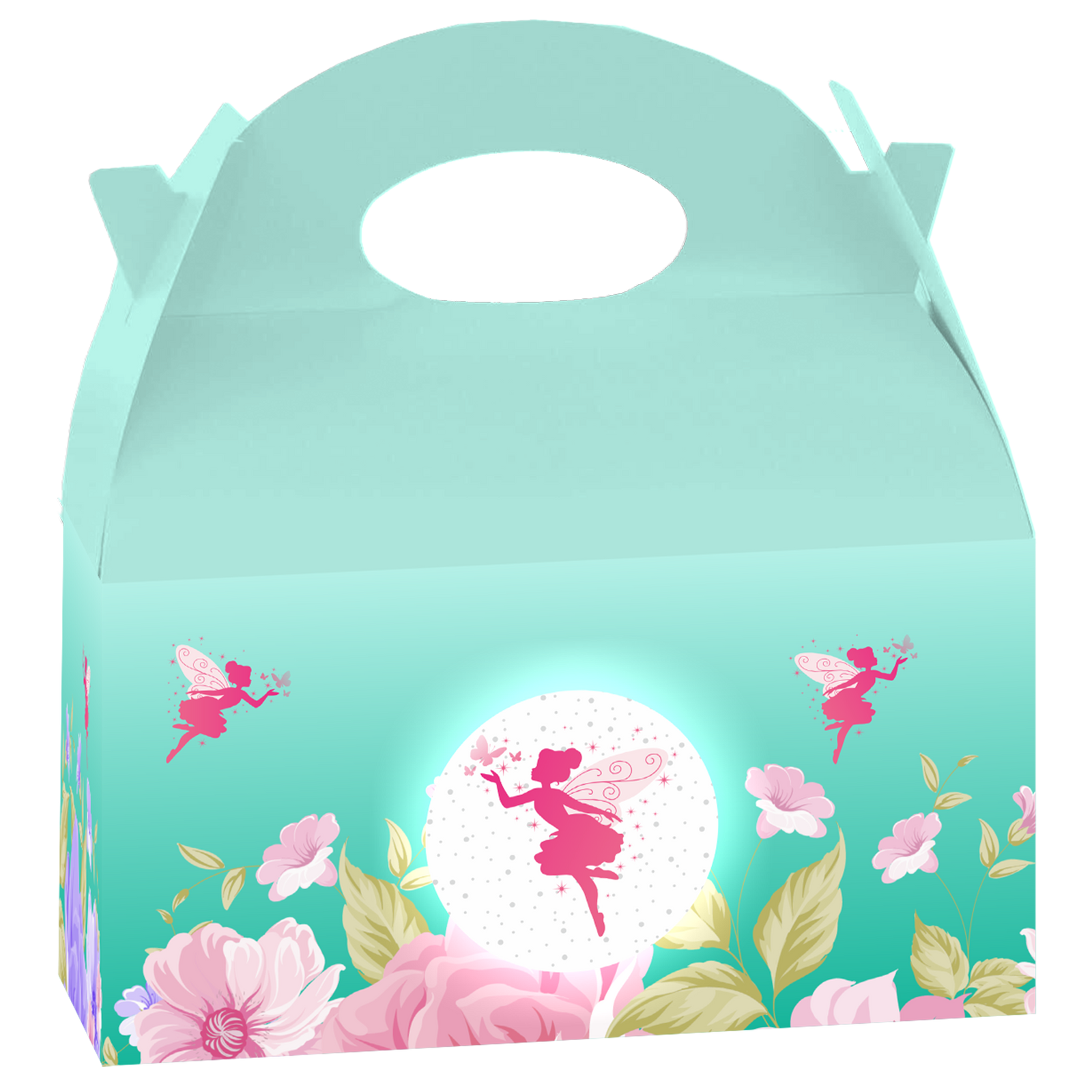 Boîte à fleurs féerique 20 x 16 x 11 cm