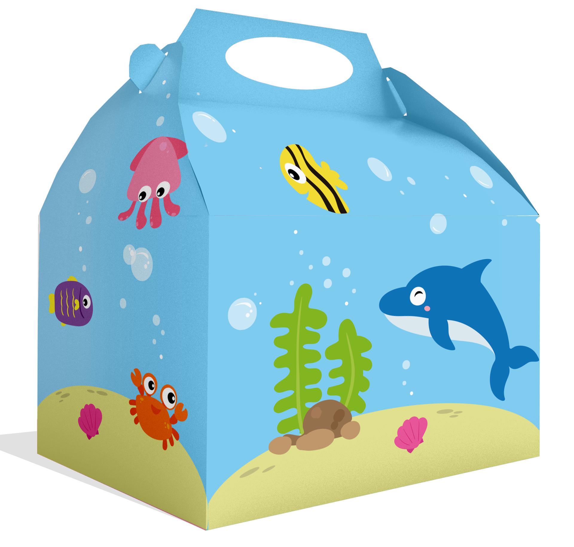 Scatola per feste oceaniche