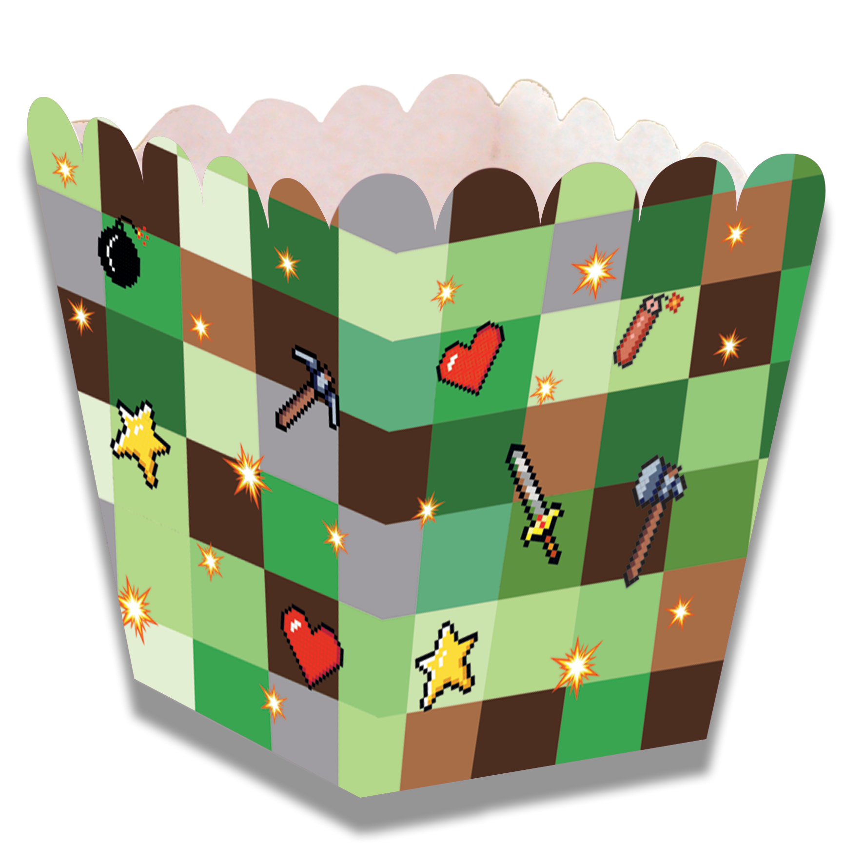 Cajita TNT Party Baja 5 x 5 x 7 cm