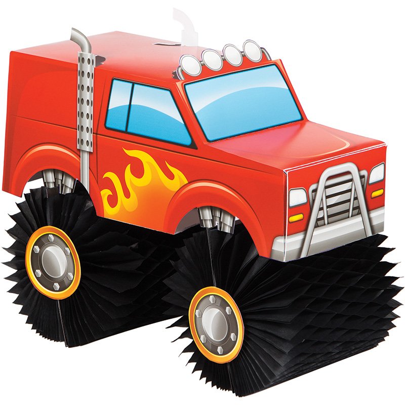 Pièce maîtresse du rallye de Monster Trucks