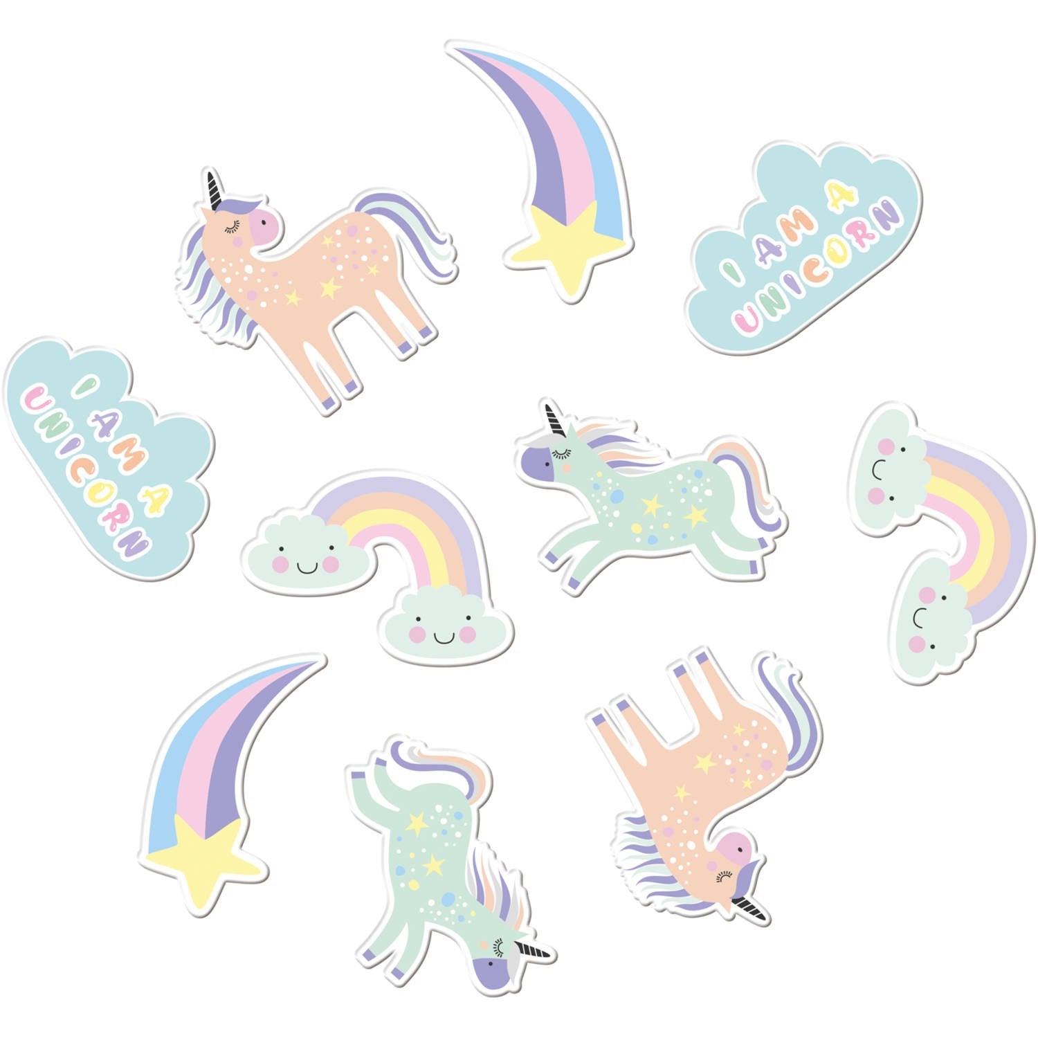 Confettis licorne XL