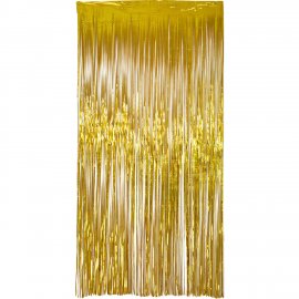 Rideau de fête doré à faisceau laser 2 x 1 m