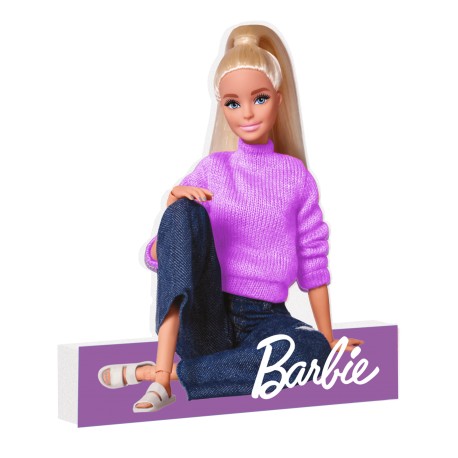 Figura di Barbie in polistirolo 30 x 20 cm