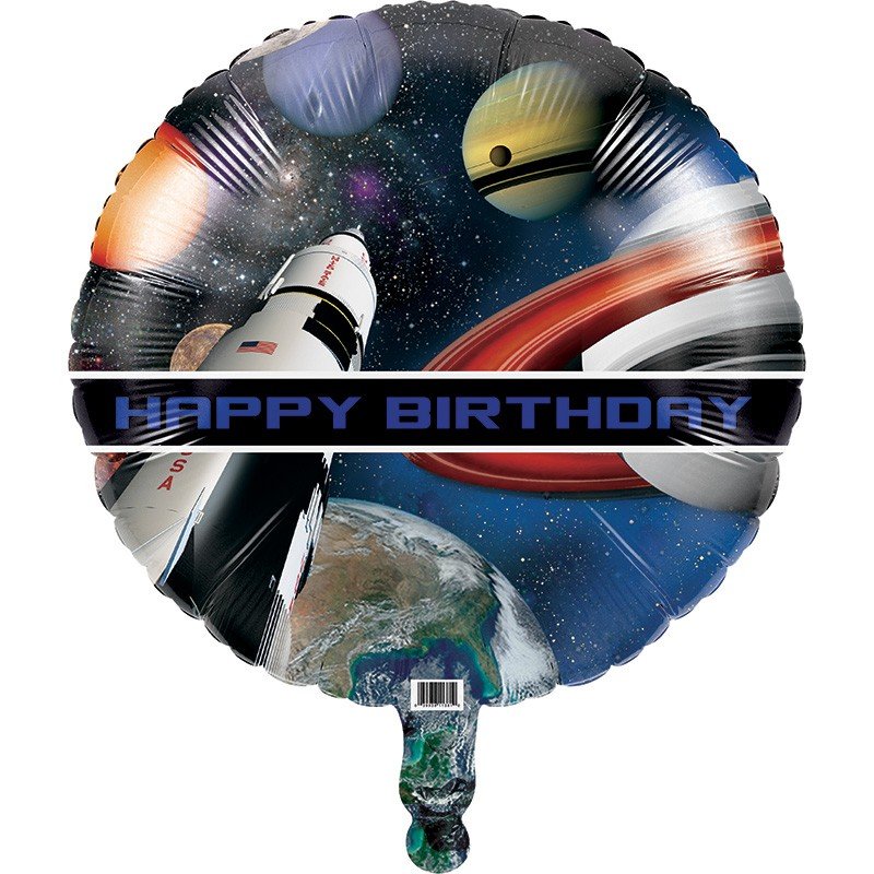 BALLON EN ALUMINIUM D'ASTRONAUTE DE 45 CM