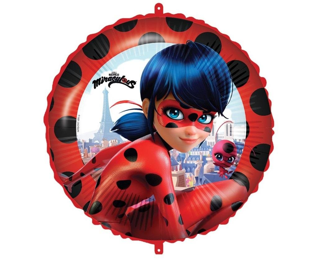 BALLON EN ALUMINIUM 46 CM COCCINELLE