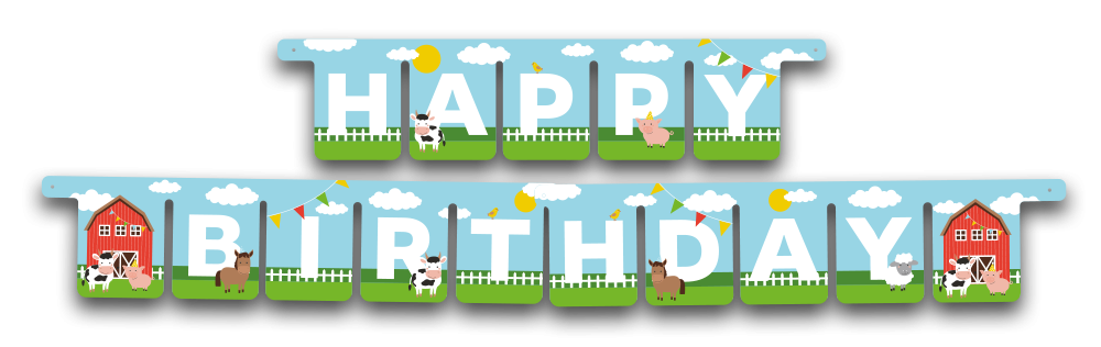 Ghirlanda di animali da fattoria