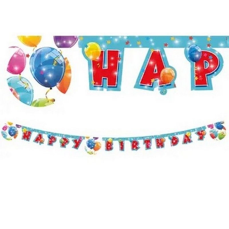 Guirlande de ballons scintillants