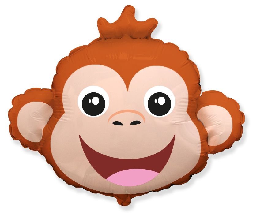 Globo Cabeza Mono 56 cm