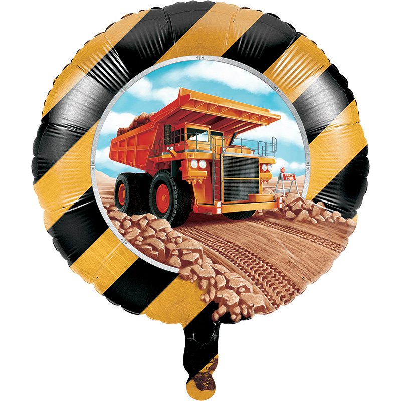 Globo Foil 46 cm BIG DIG CONSTRUCCION