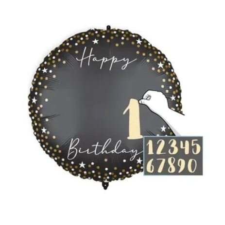 Globo Foil Happy Birthday Personalizable 46 cm