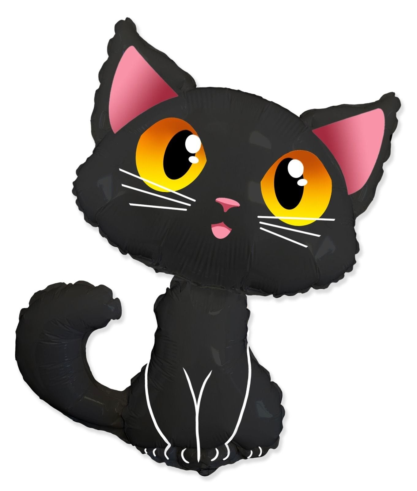 Palloncino gatto nero 90 x 83 cm