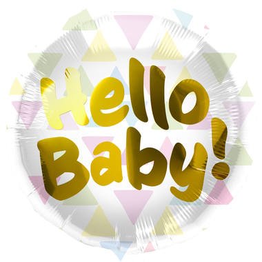 Palloncino Hello Baby 45 cm