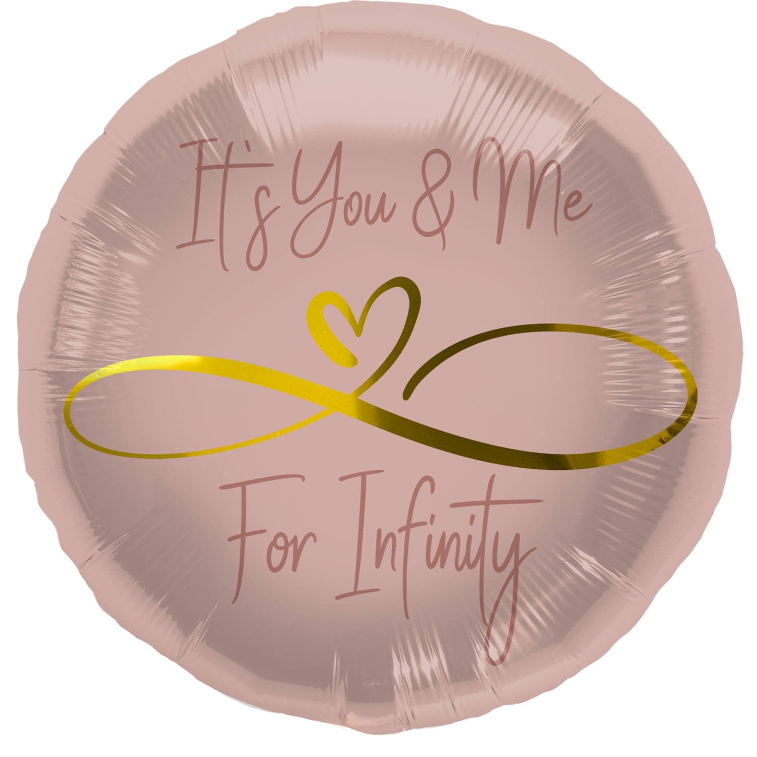 Ballon « It's You & Me For Infinity » de 45 cm