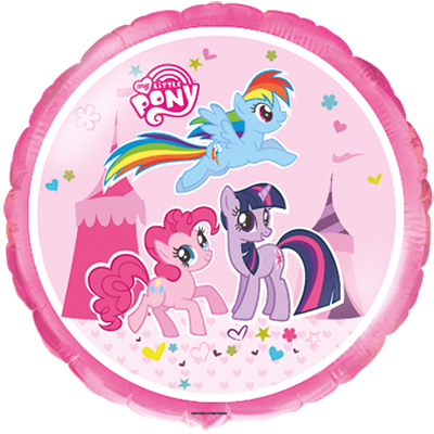 Globo My Little Pony Pink Redondo 46 cm