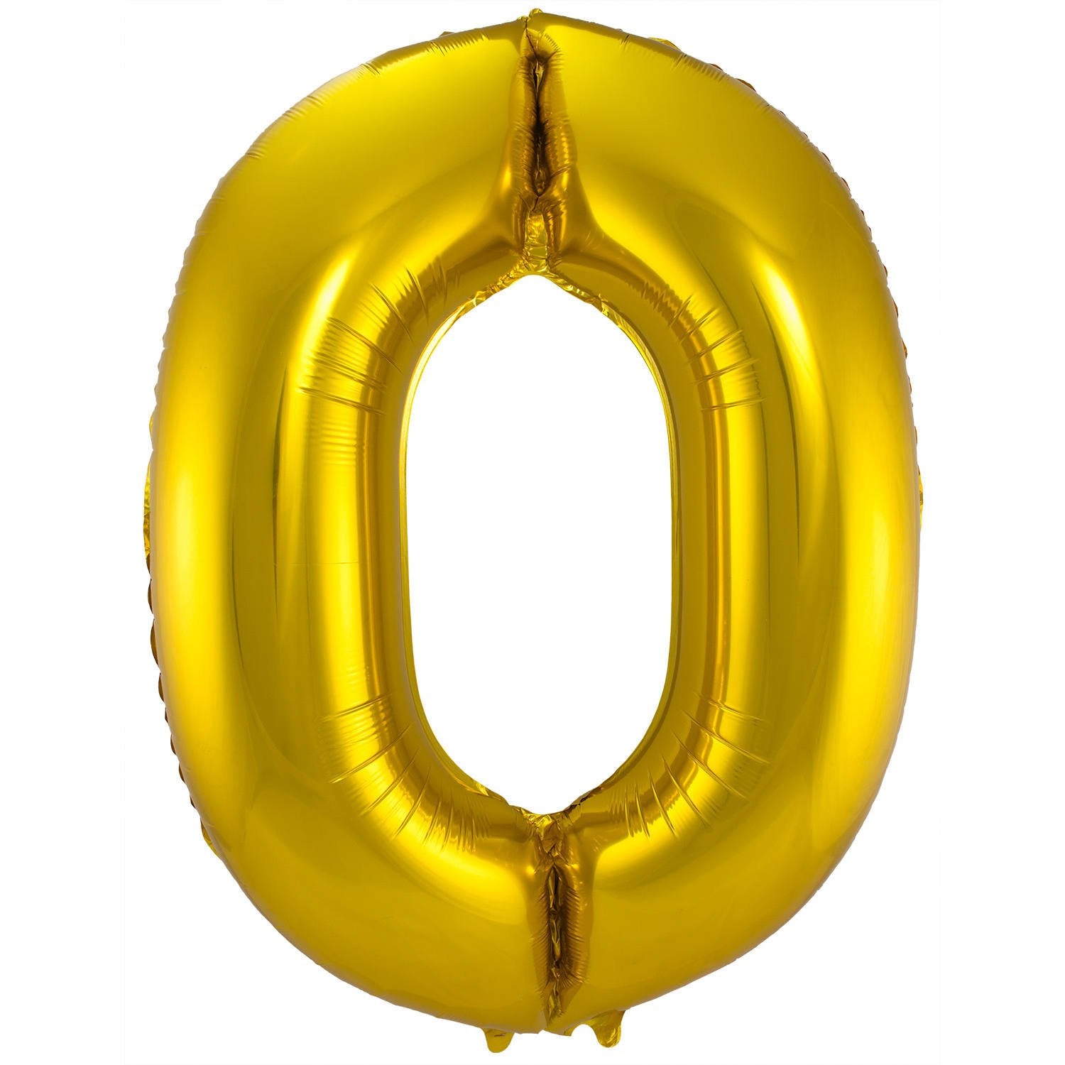 Ballon chiffre 0 86 cm Or