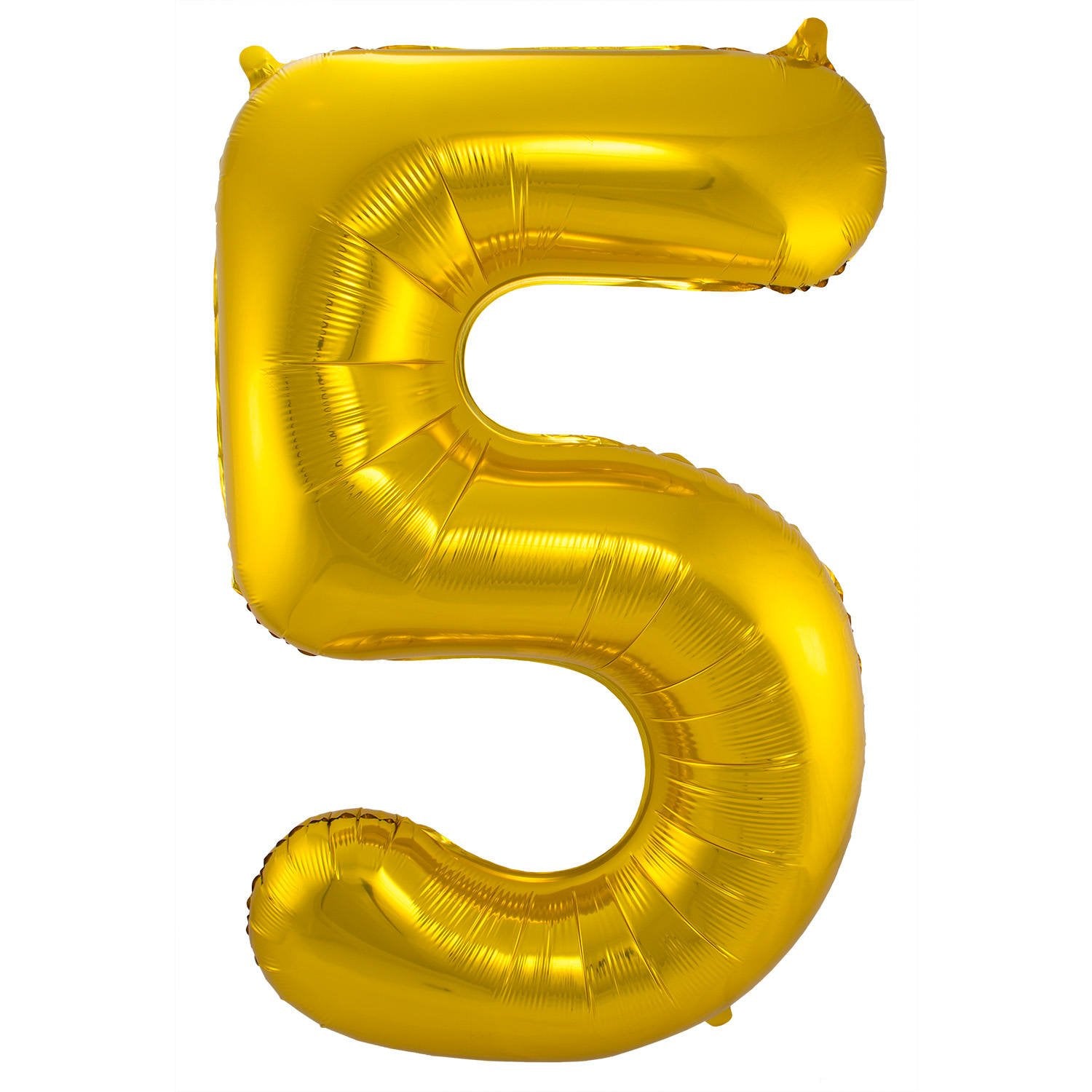 Ballon chiffre 5 86 cm Or