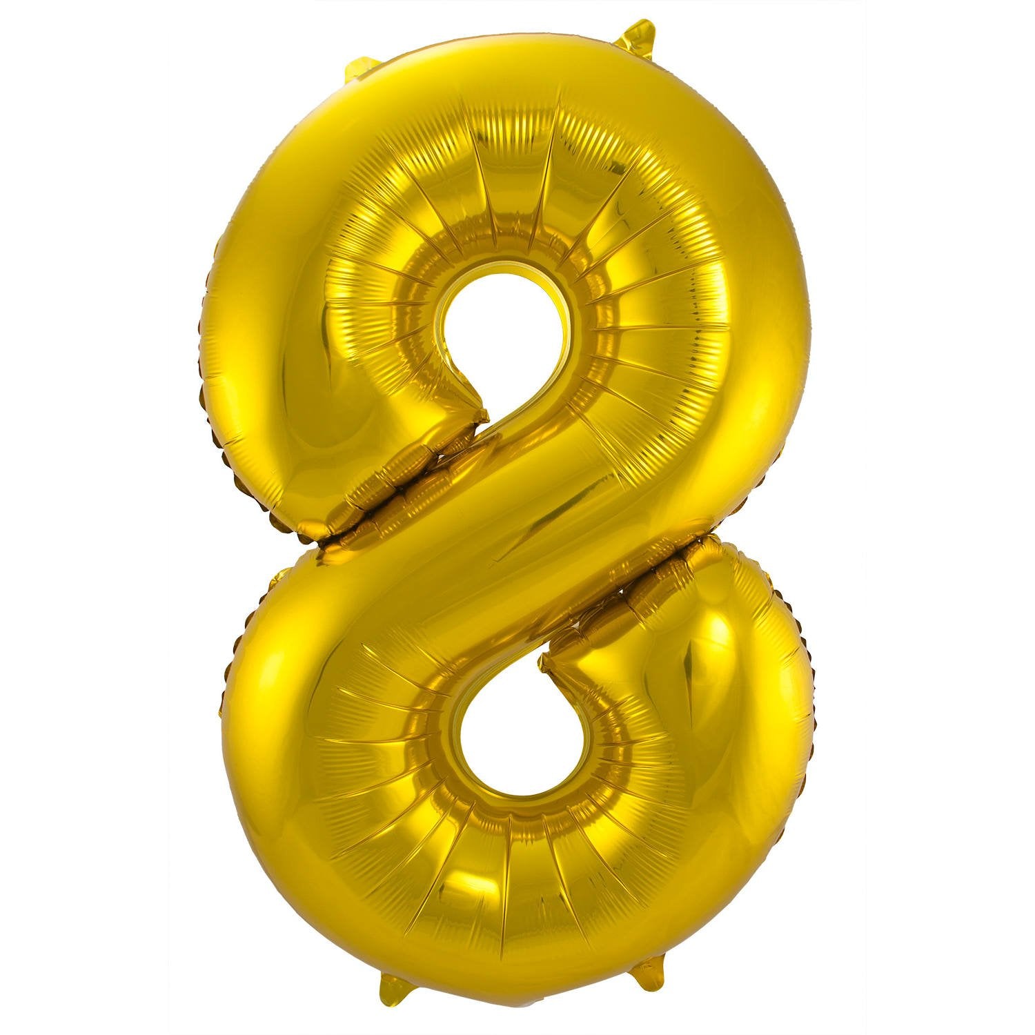 Ballon chiffre 8 86 cm Or