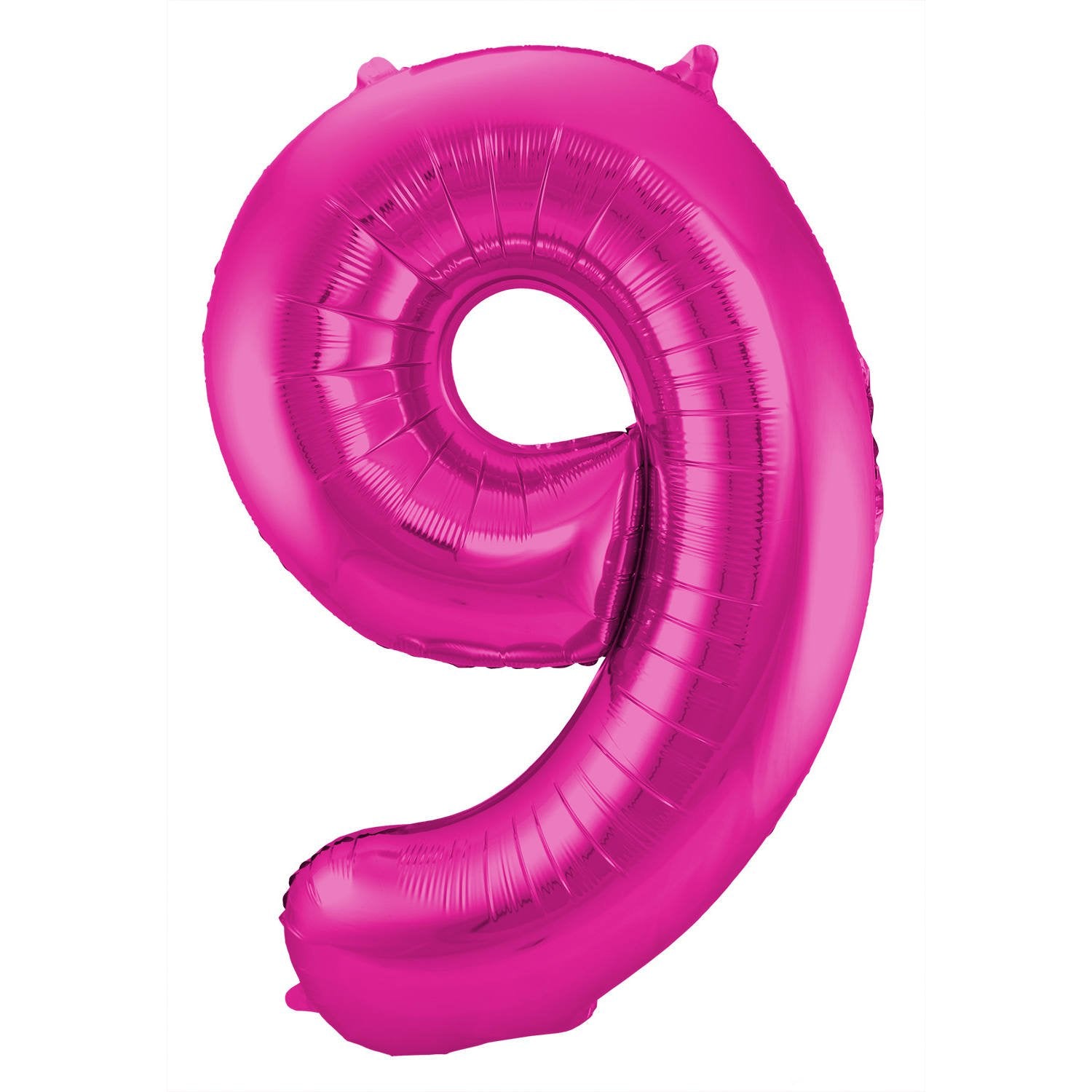 Palloncino numero 9, 86 cm, rosa