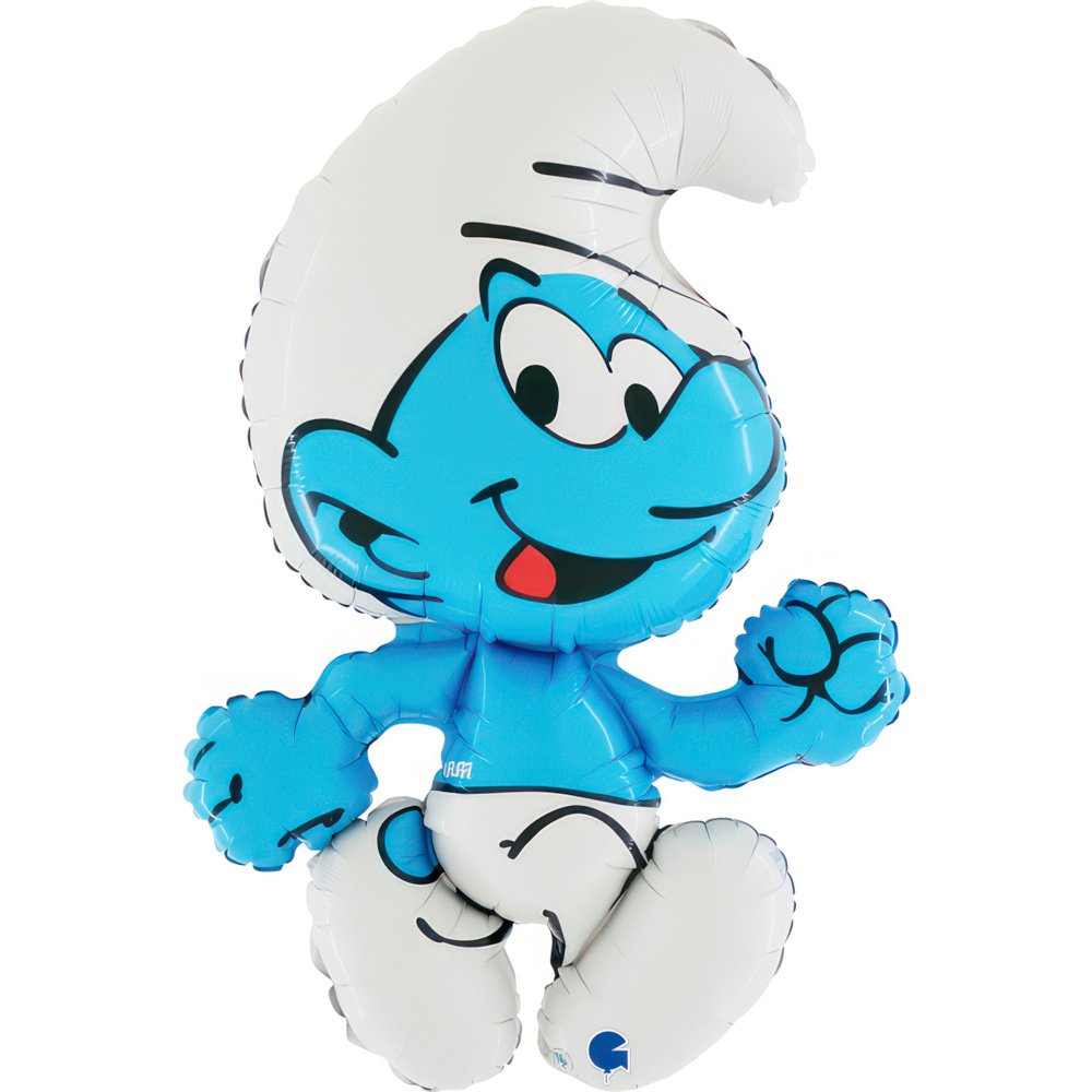 Ballon Schtroumpf 54 x 80 cm
