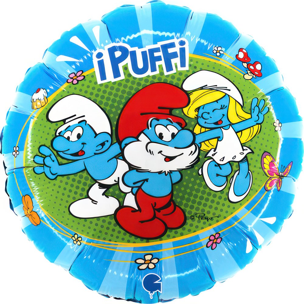 Globo Pitufos 45 cm