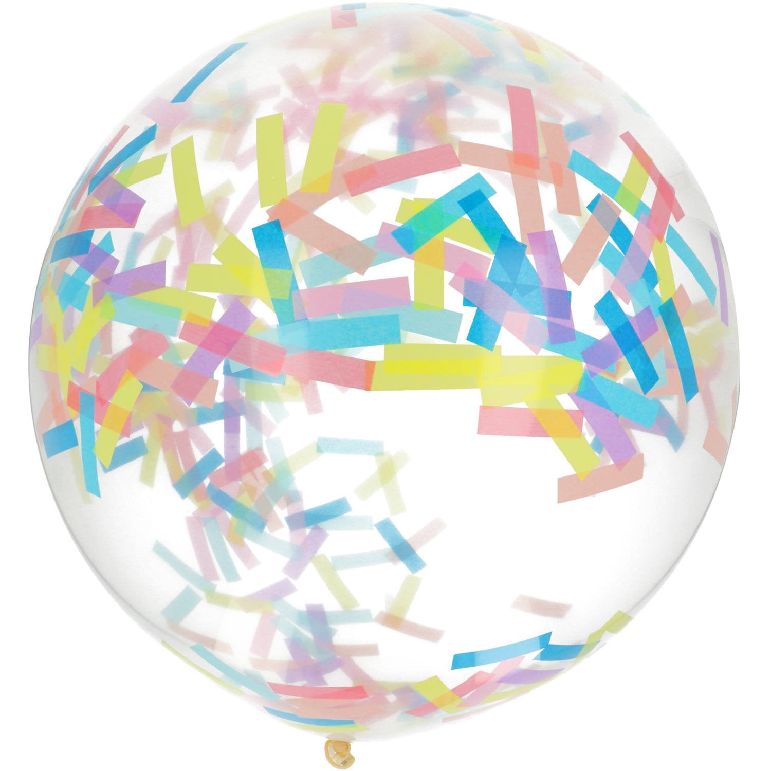 Palloncino con coriandoli assortiti 61 cm