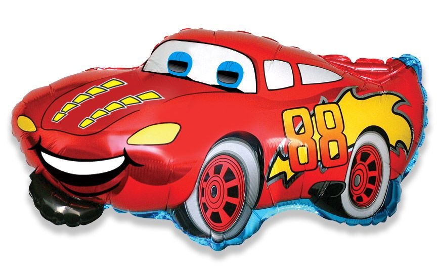 Globo Coche Smile 80 x 51 cm