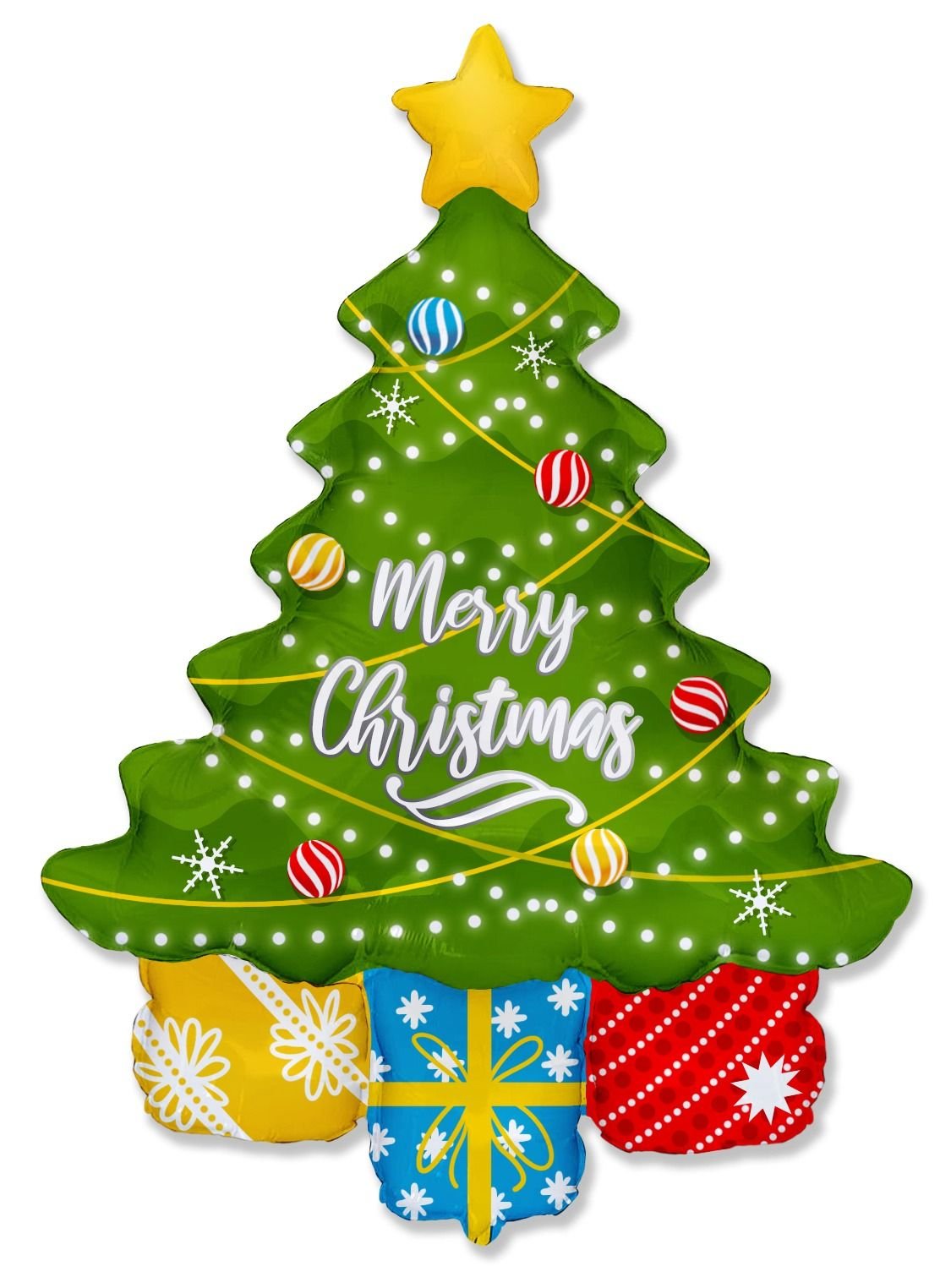 Globo di albero di Natale 109 x 69 cm