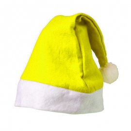 Chapeau de Noël jaune