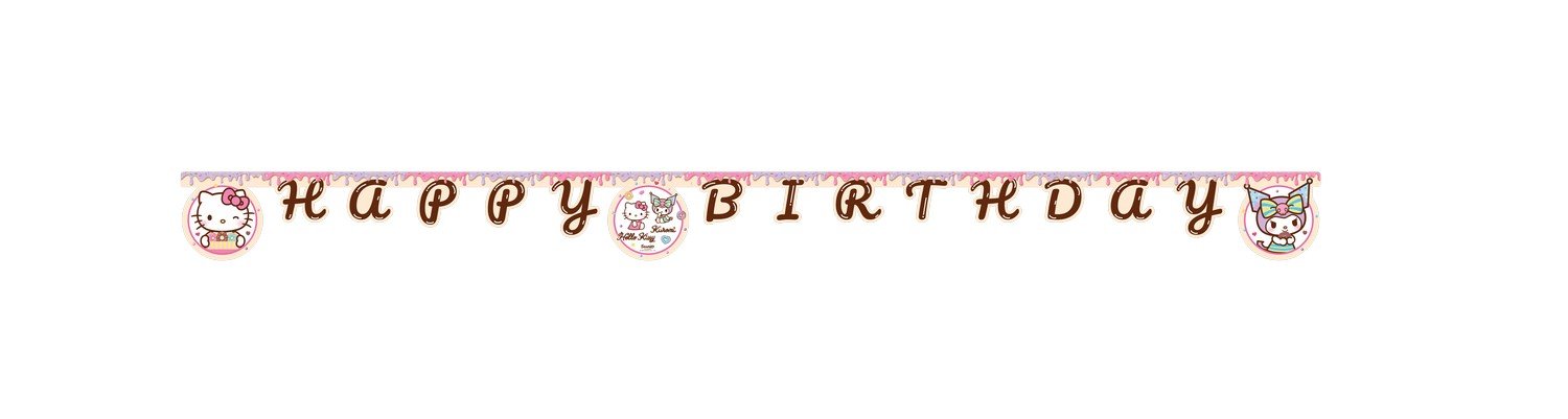 Buon compleanno Kuromi Garland