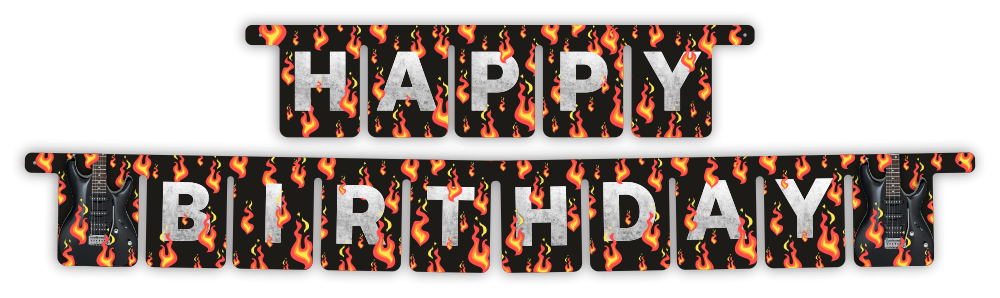 Guirnalda Rock and Roll 3 metros