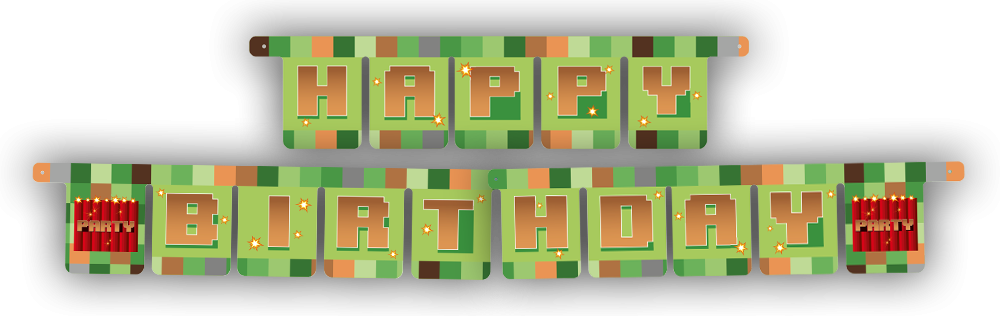 Guirnalda TNT Party 3 metros