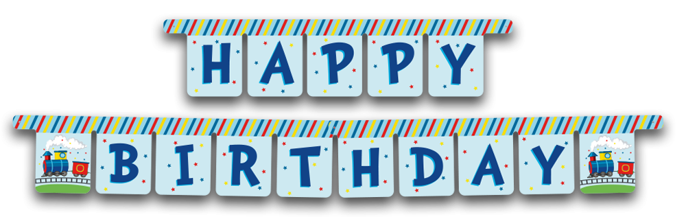 GUIRNALDA HAPPY BIRHDAY LIL TRAIN