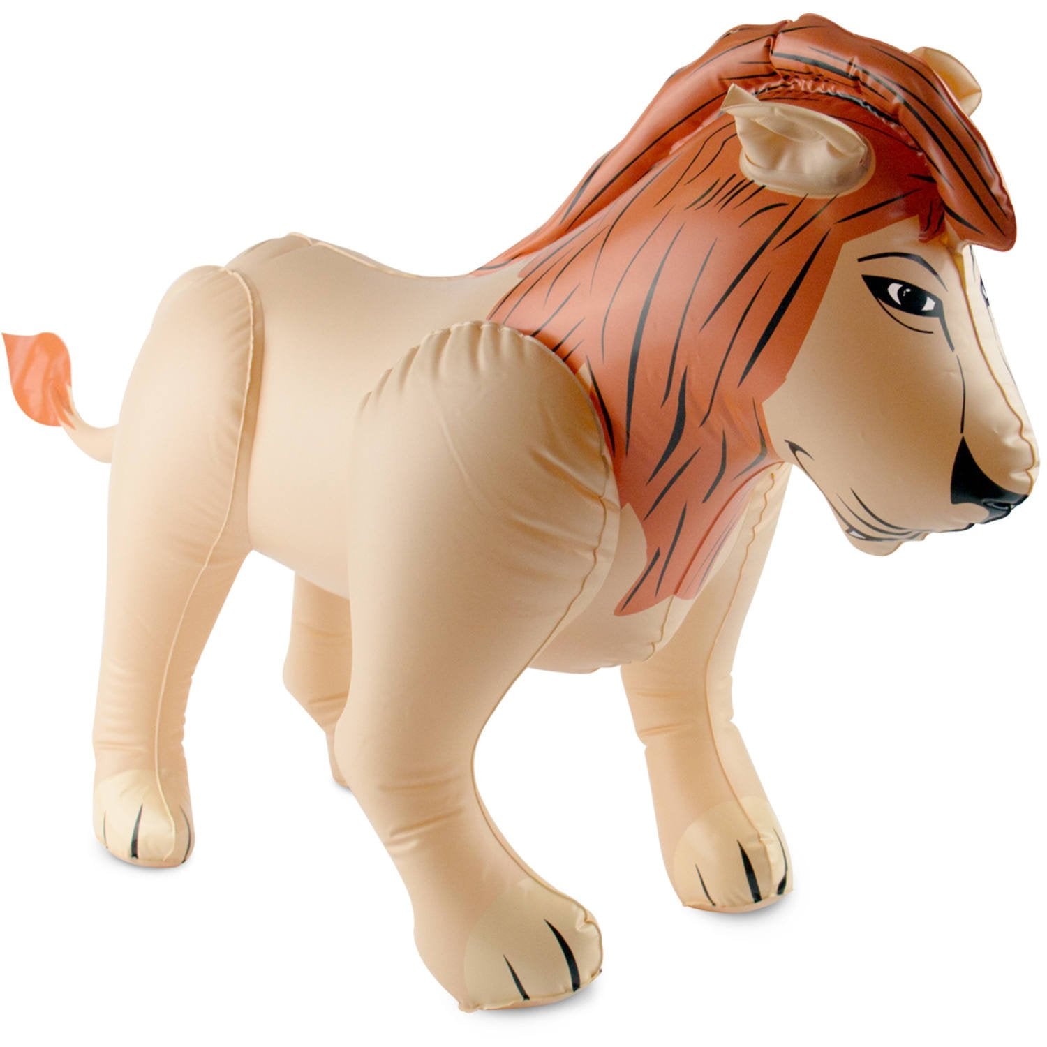 Lion gonflable 80 x 48 cm