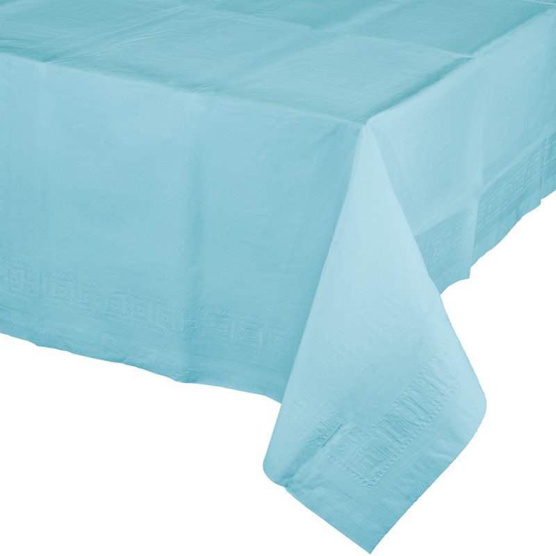 MANTEL DE PAPEL 120 X 180 CM PASTEL BLUE