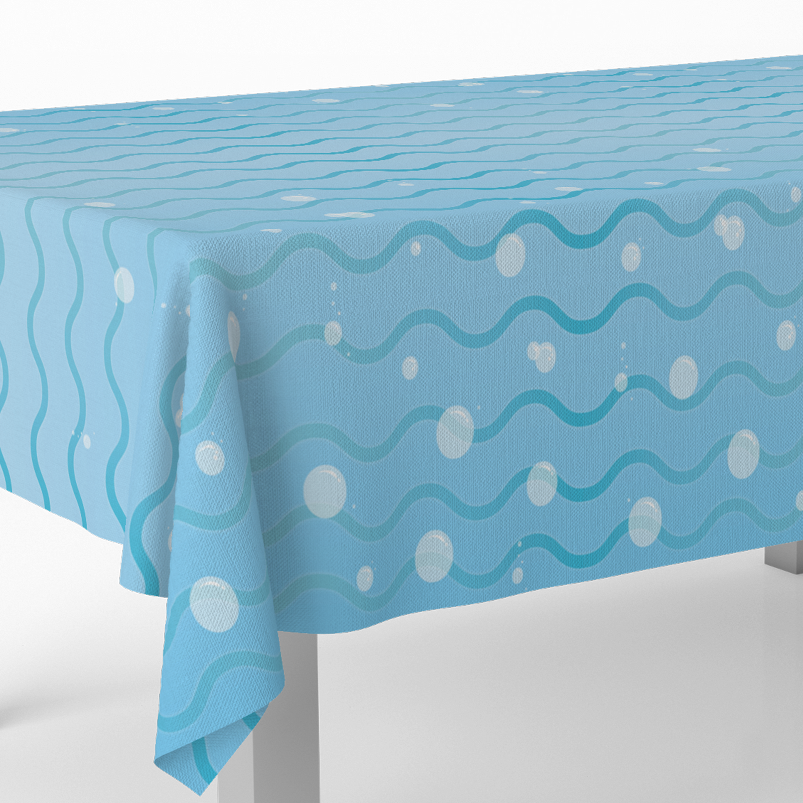 TOVAGLIA IN PLASTICA 120 x 180 CM ACQUA