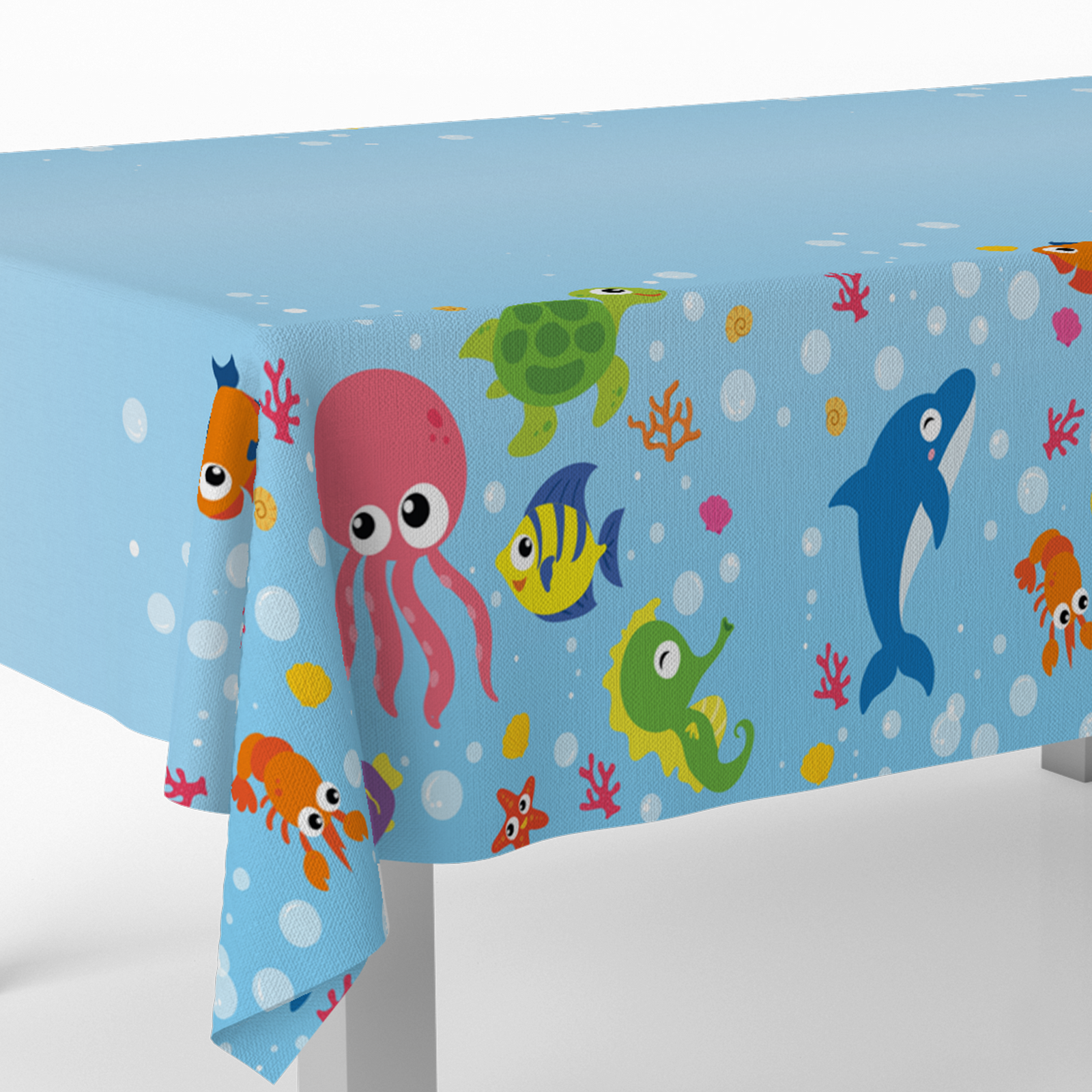 Mantel 120 x 180 cm Ocean Party