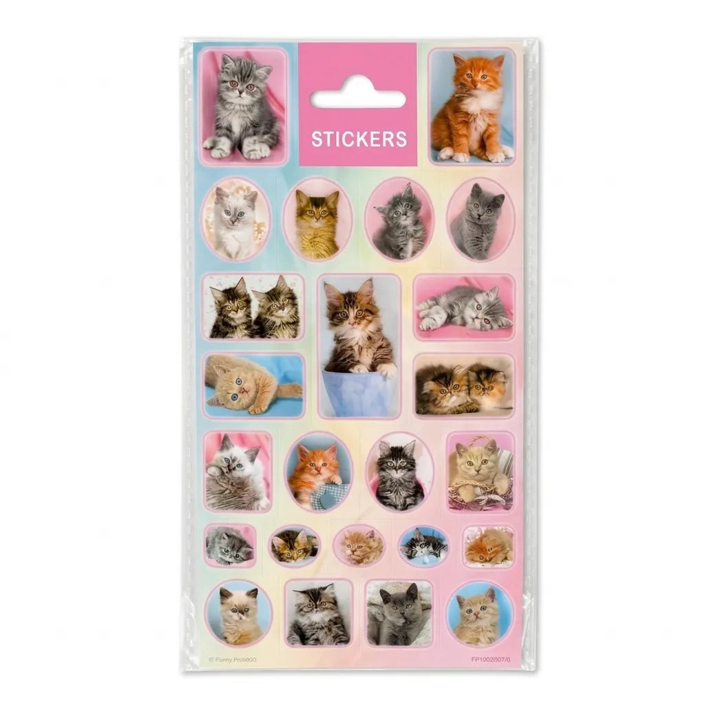 Pegatinas 102 x 200 mm Cats Cuties Puppies